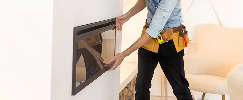 Metal Fireplace Installation in Sugar Hill, Georgia