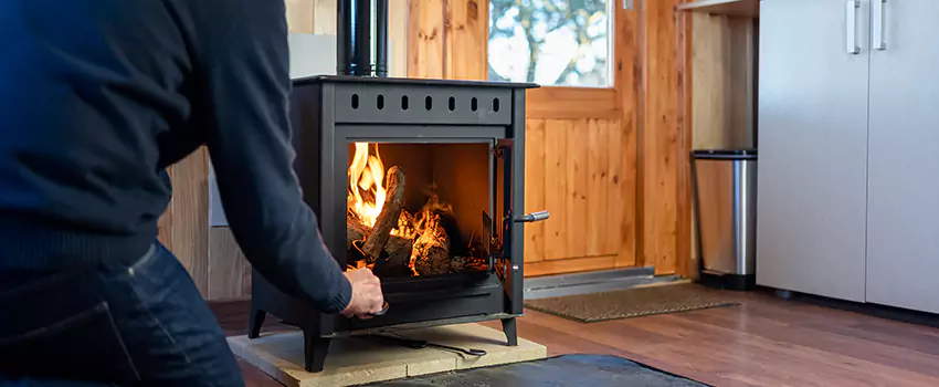 Open Hearth Wood Fireplace Installation in Sugar Hill, GA