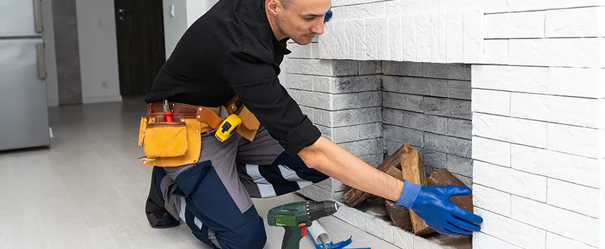 Fireplace Damaged Damper Frame Repair Services in Sugar Hill, Georgia