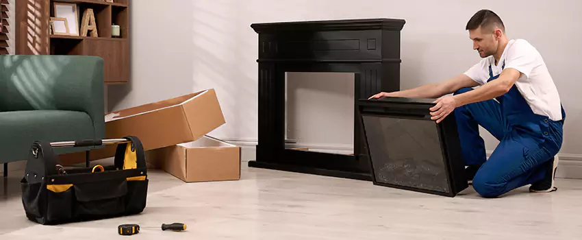 Old Rusted Metal Fireplace Repair And Replacement in Sugar Hill, GA